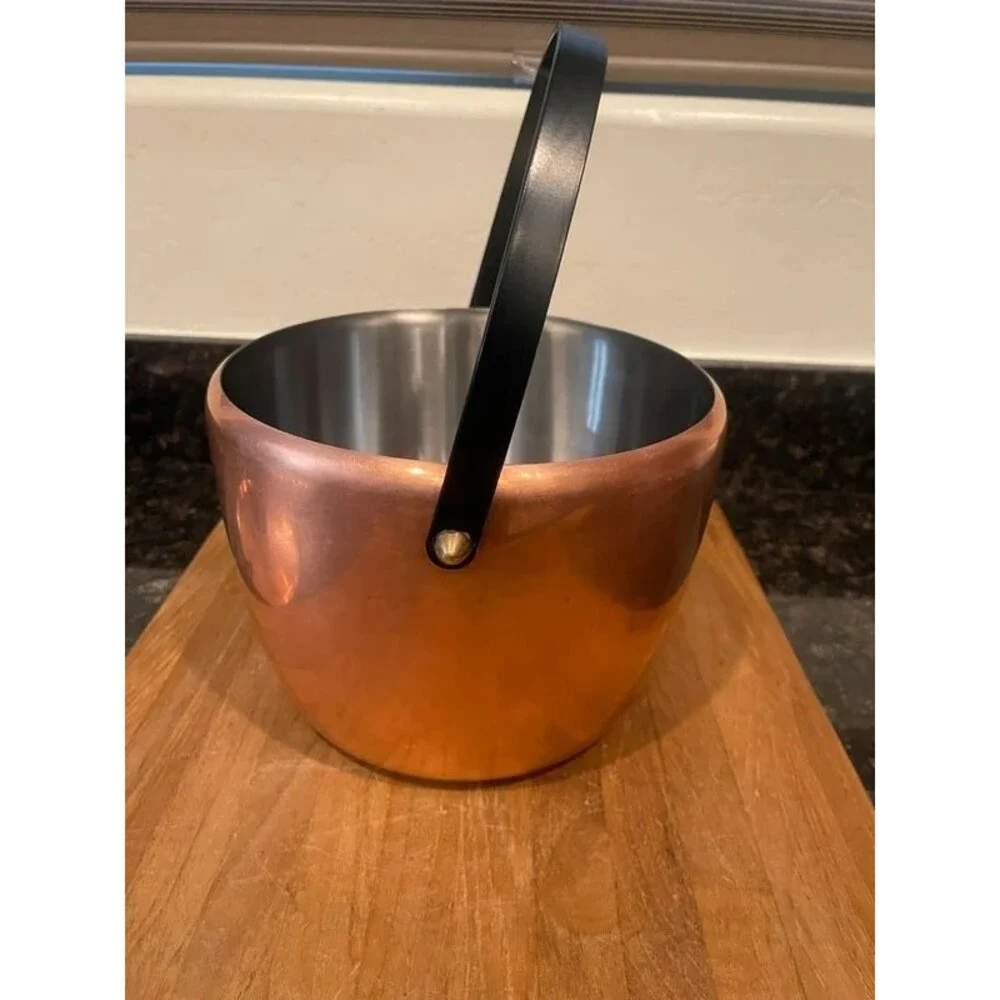 Vintage Culinox Swiss Copper Ice / Champagne / bucket